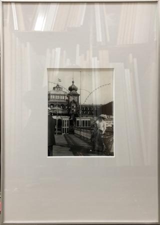 Gezicht op Kurhaus vanaf oude pier, ca 1910