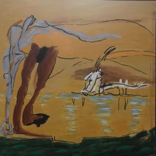 Shore of lake