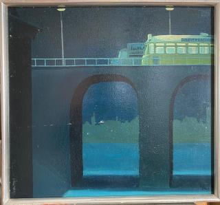 Tram aan zee